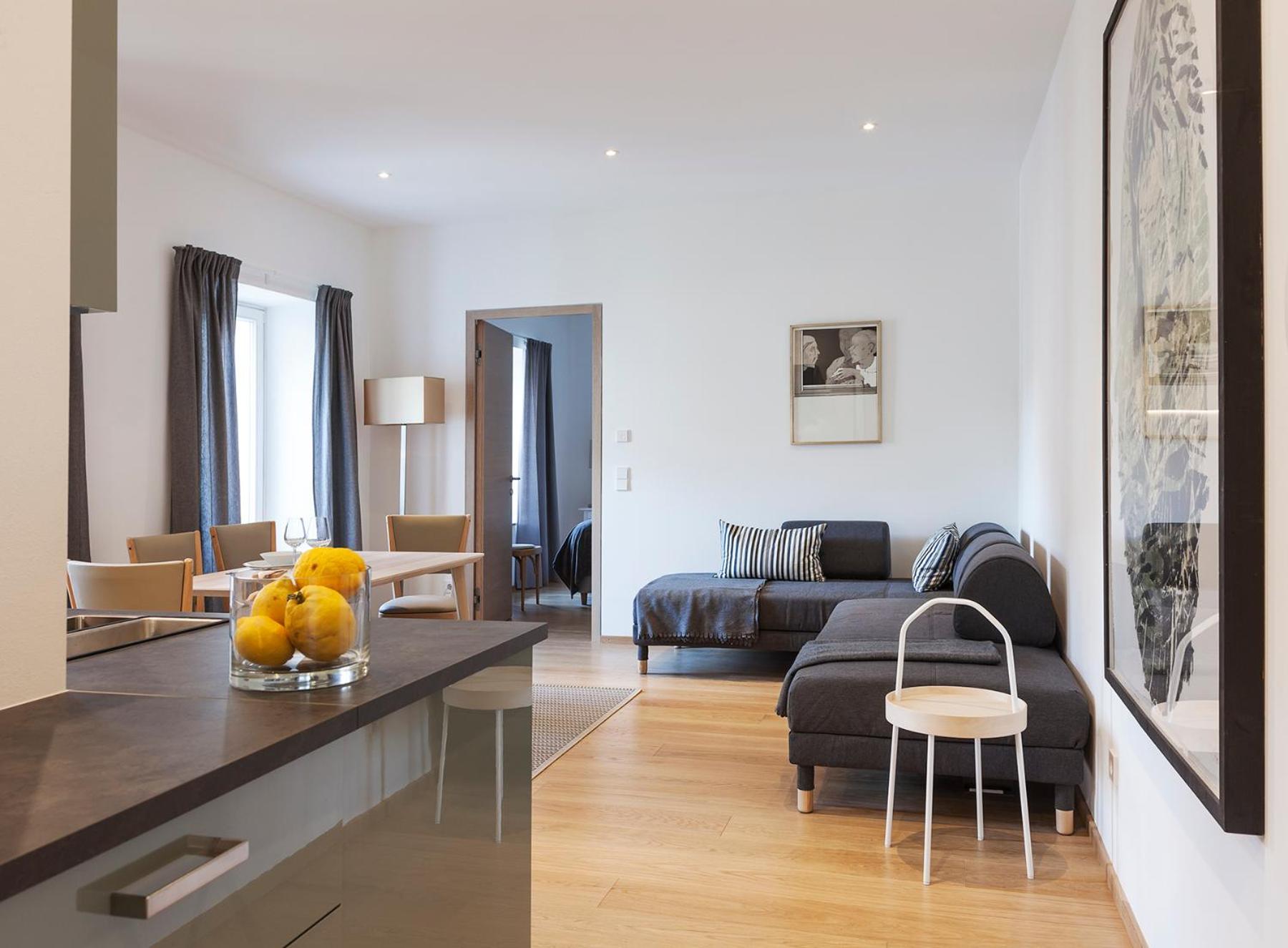 Sommavilla Apartments - central living view 2