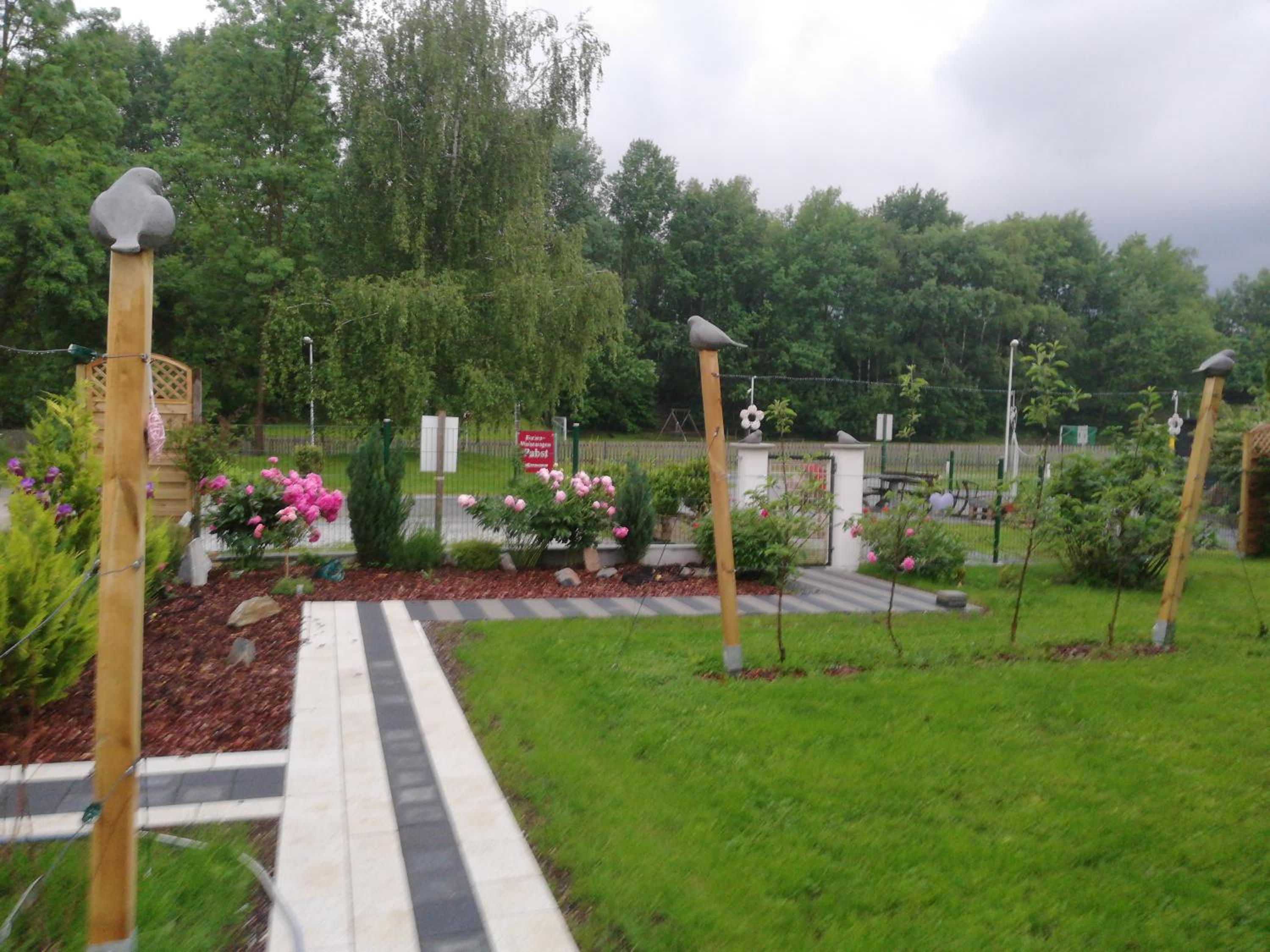 Haus mit Garten Familie Pabst