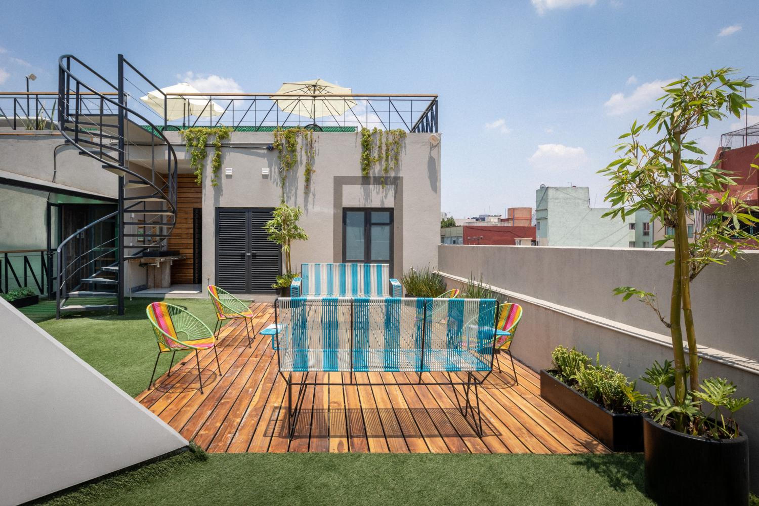 Loft con terraza, increíble, a pasos de Reforma photo 2
