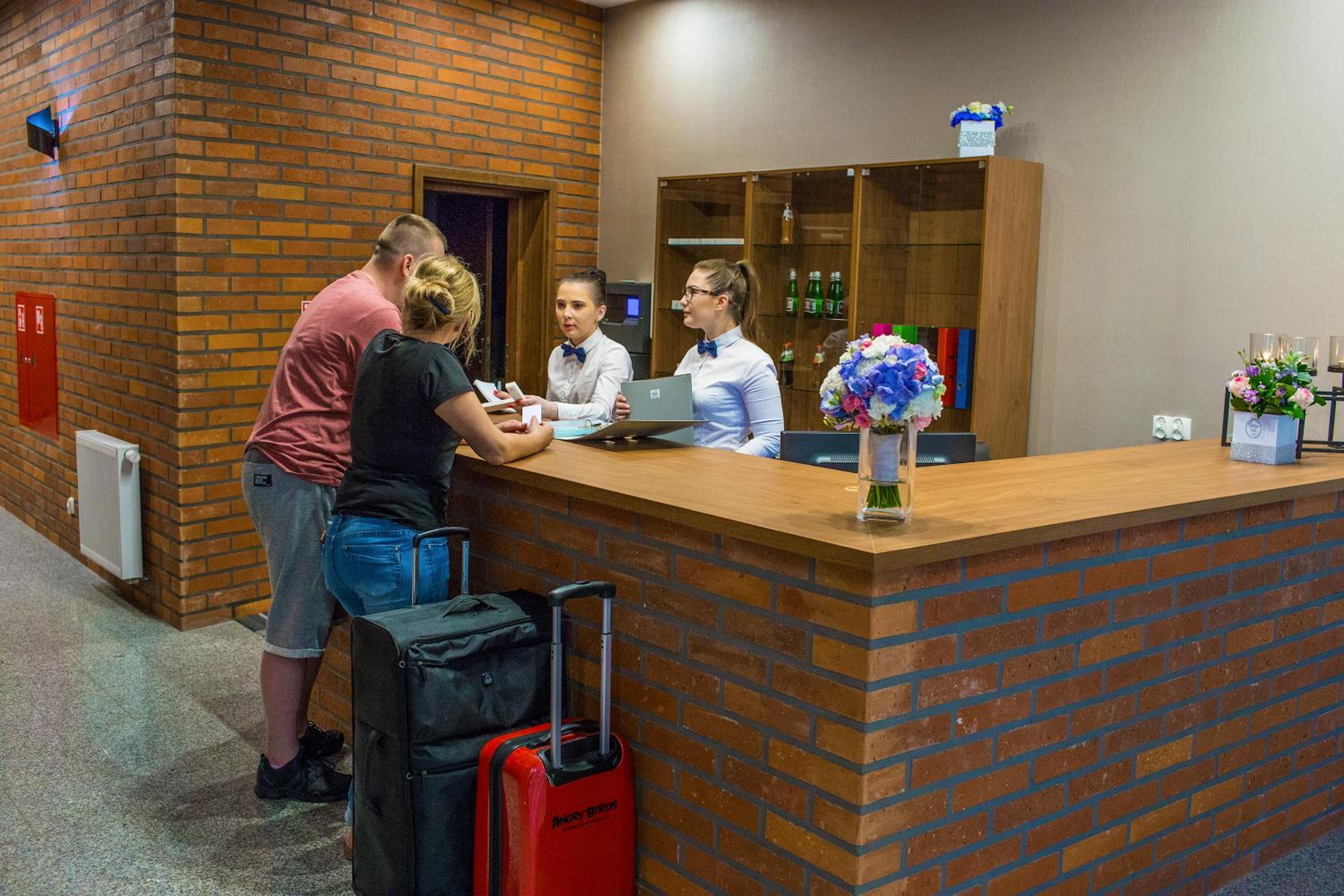 hotel reception