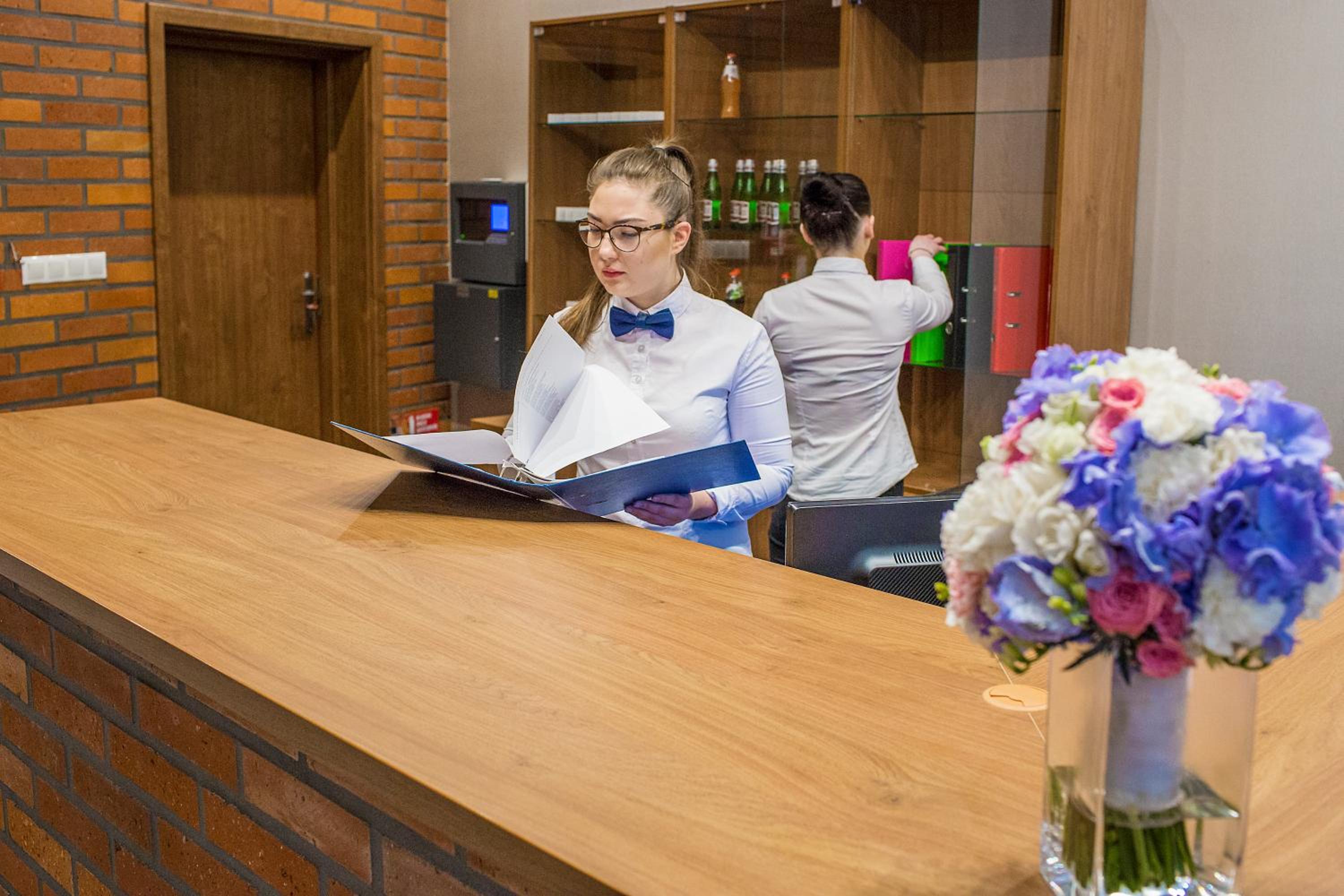 hotel reception