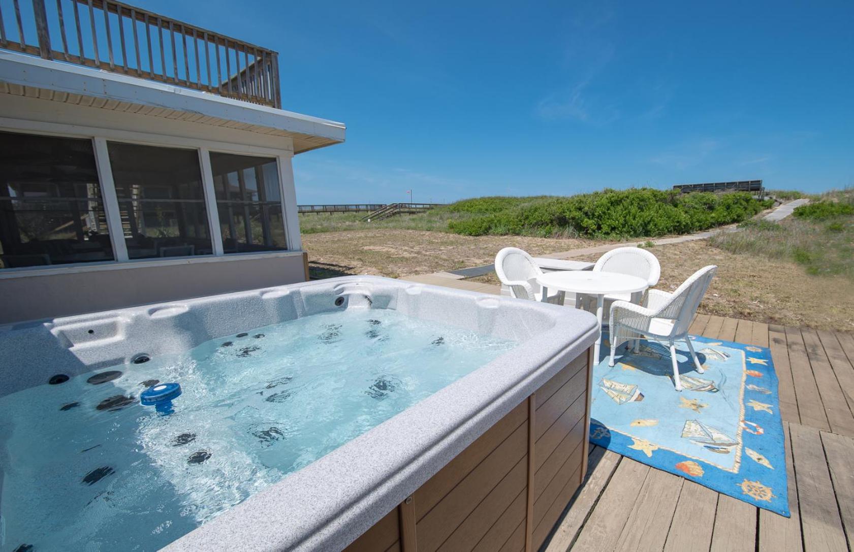 A Shore Thing - Southern Shoes, Oceanfront, Dune Top Deck w/Ocean View, Pool, Hot Tub