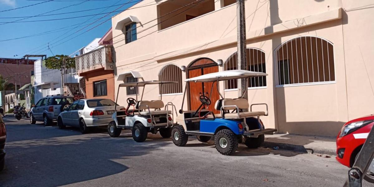 outdoor BBQ area