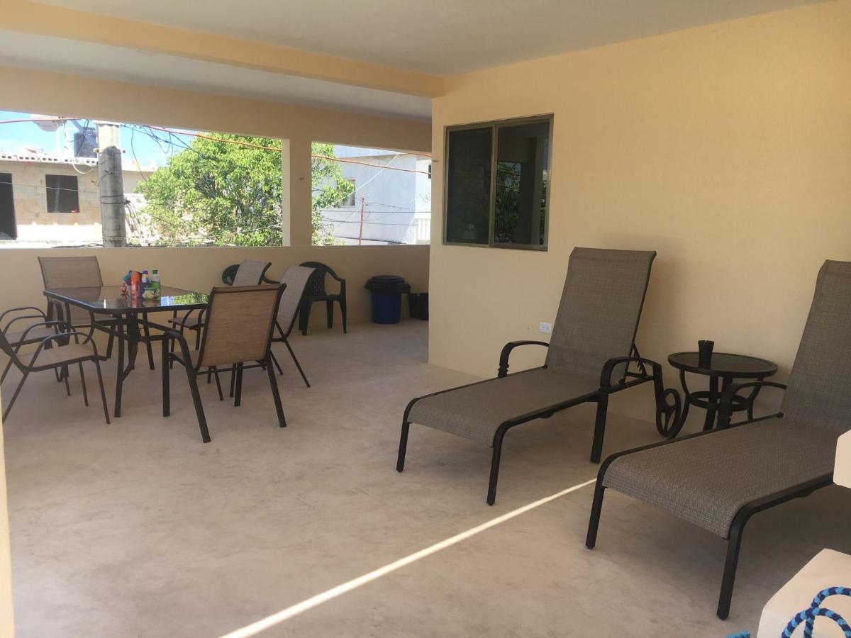 outdoor BBQ area