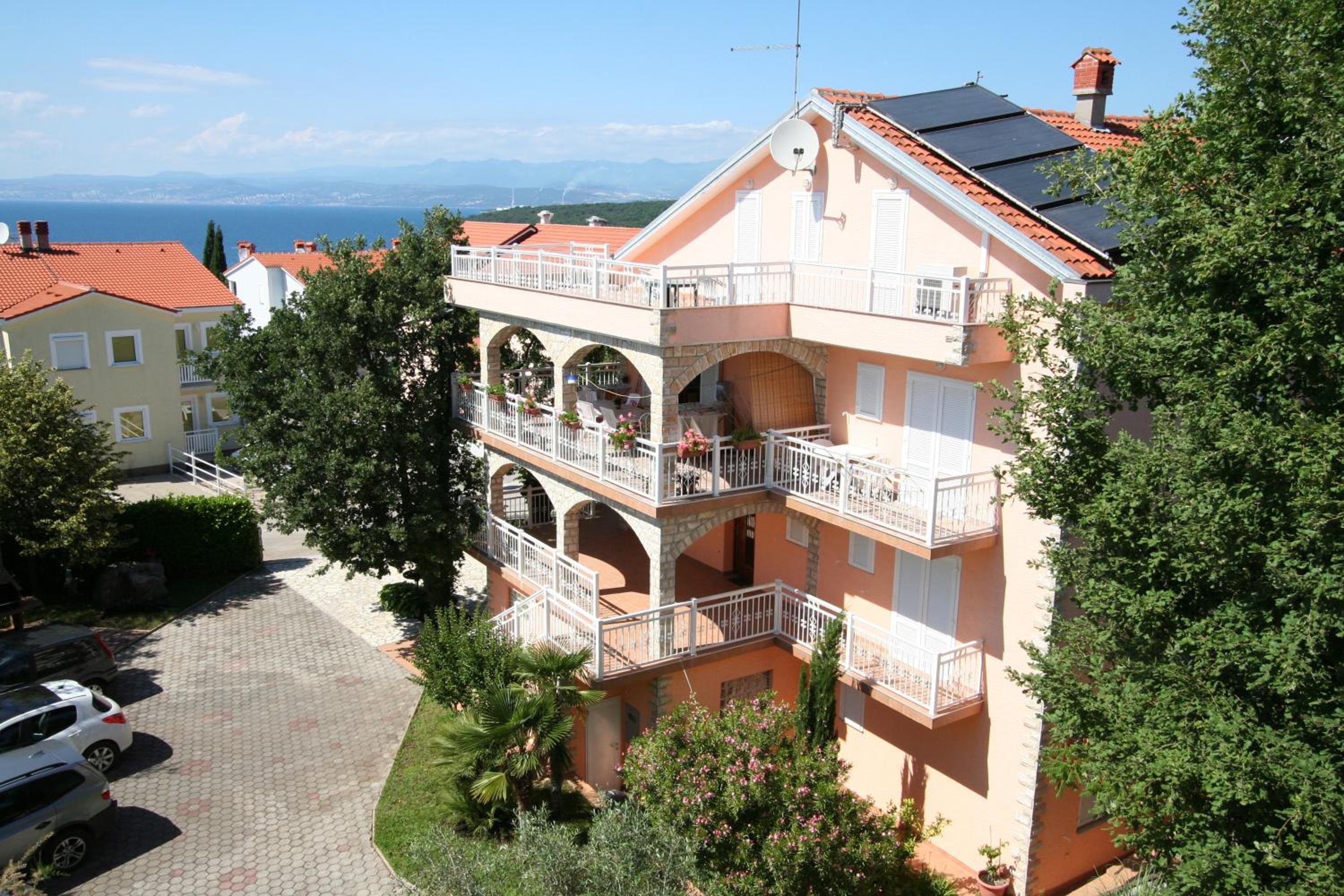 Apartments and Rooms Njivice view 2