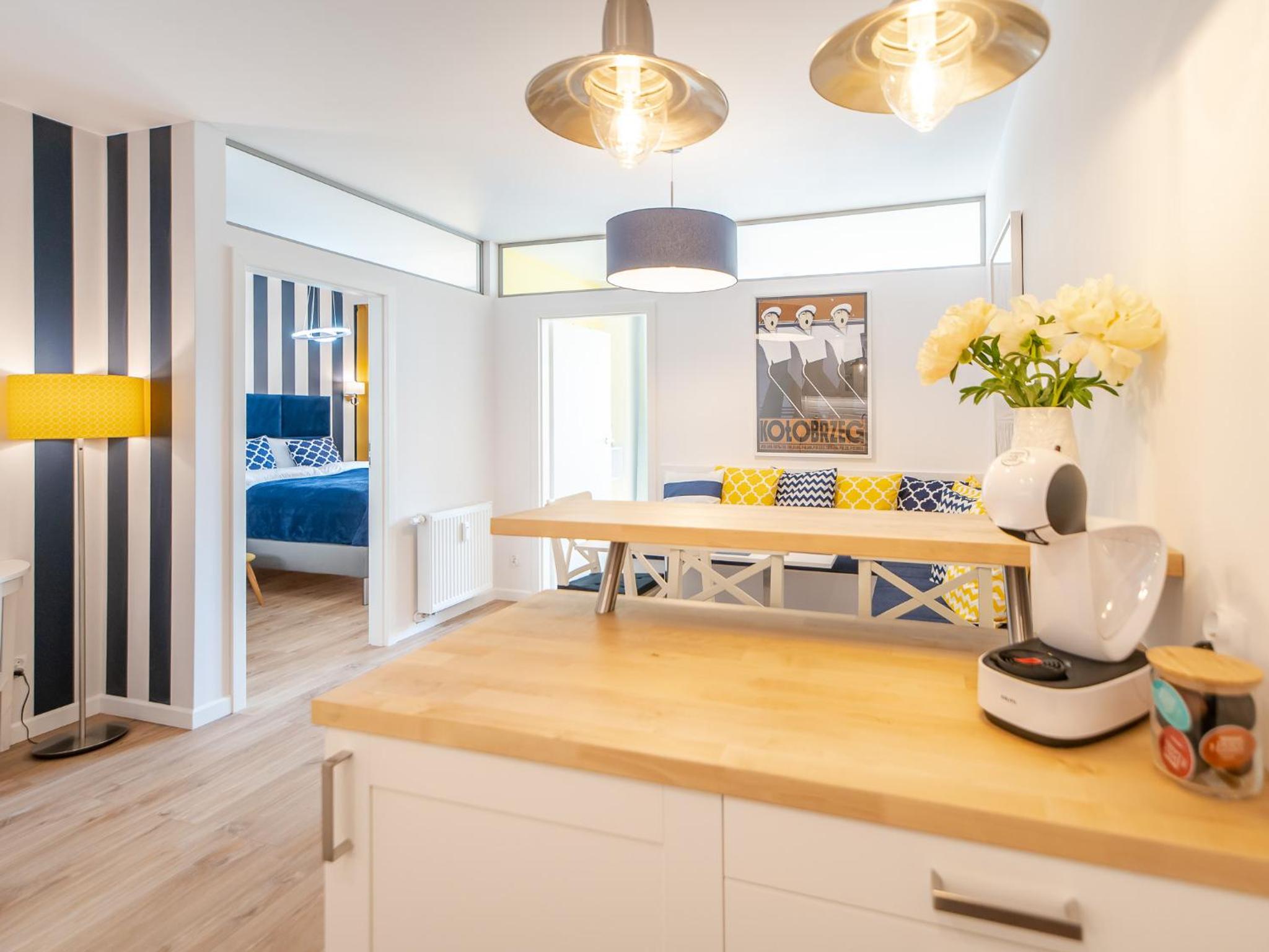 Apartamenty Błękit Na Fali - Miodowy Dom