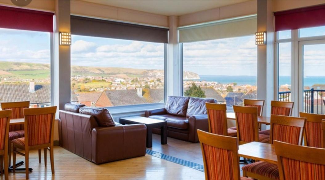 Swanage bay caravan view 3