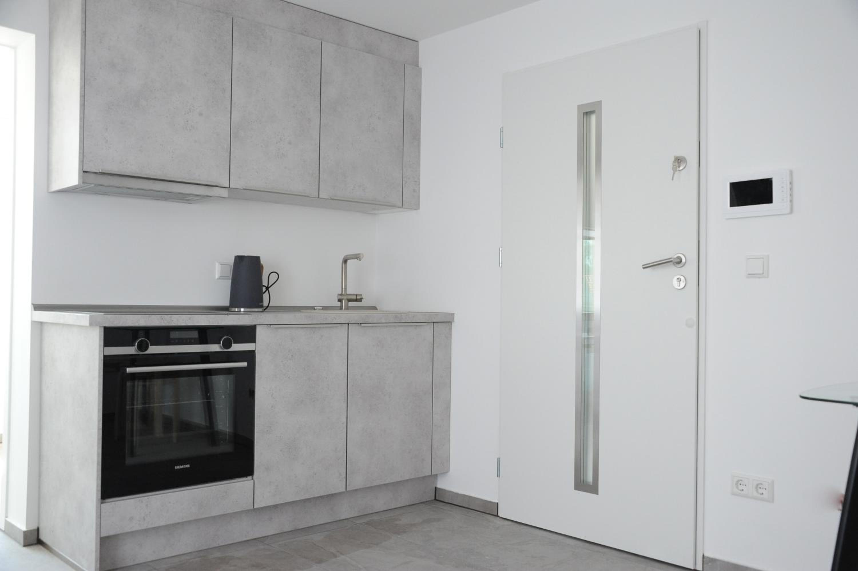 Kleine Studio-Wohnung, kontaktloser Check-in