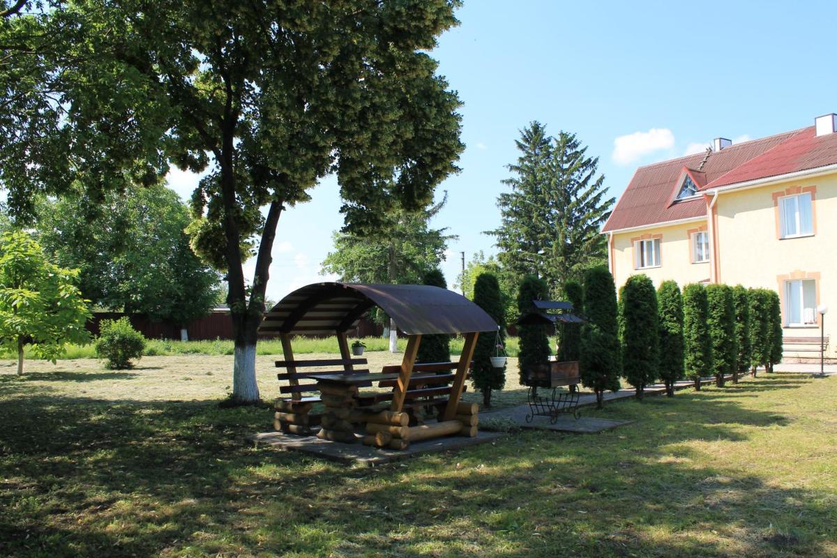 outdoor BBQ area