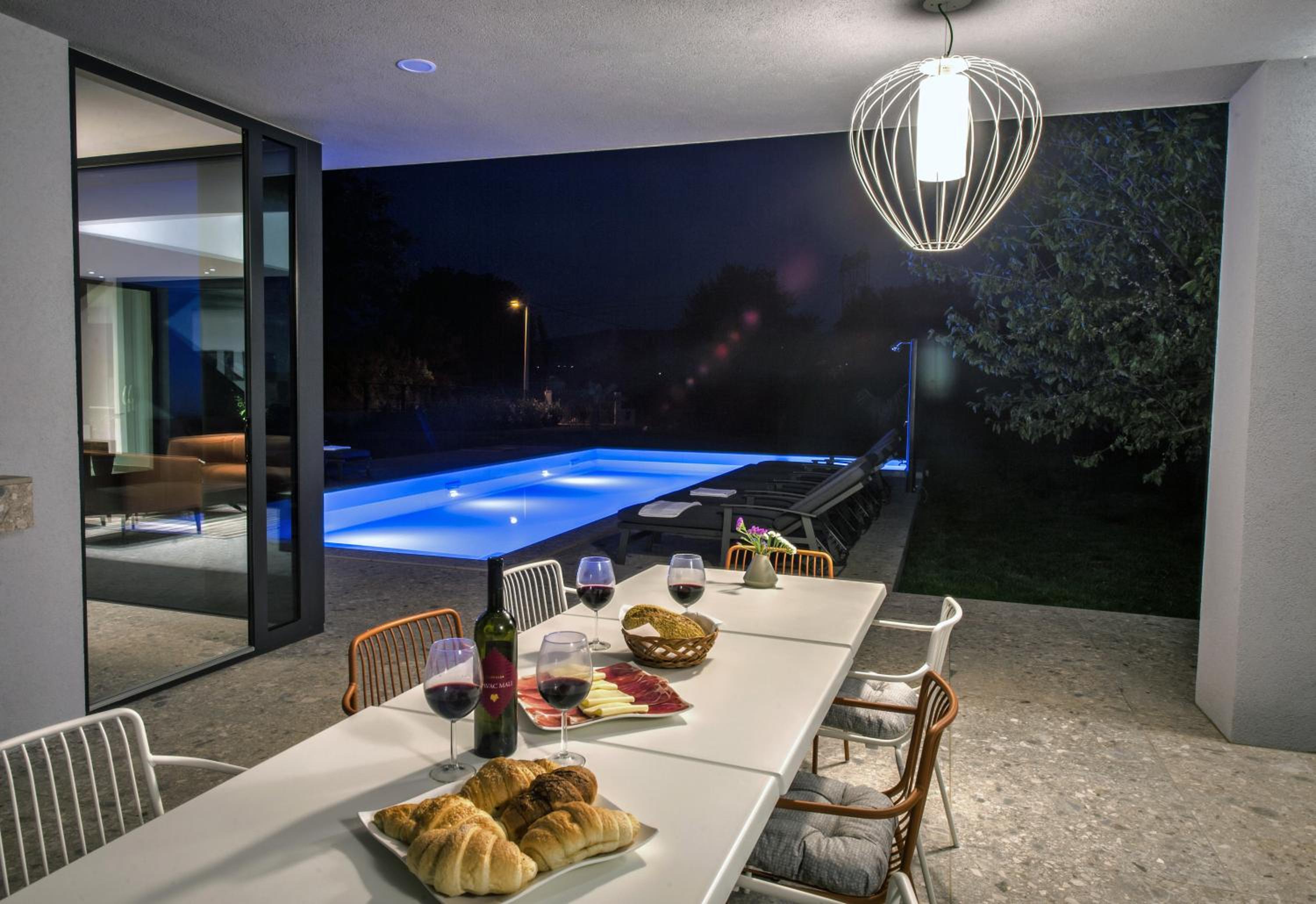 Luxury Villa Lucella, big pool, spa, tennis, gym, volleyball view 5