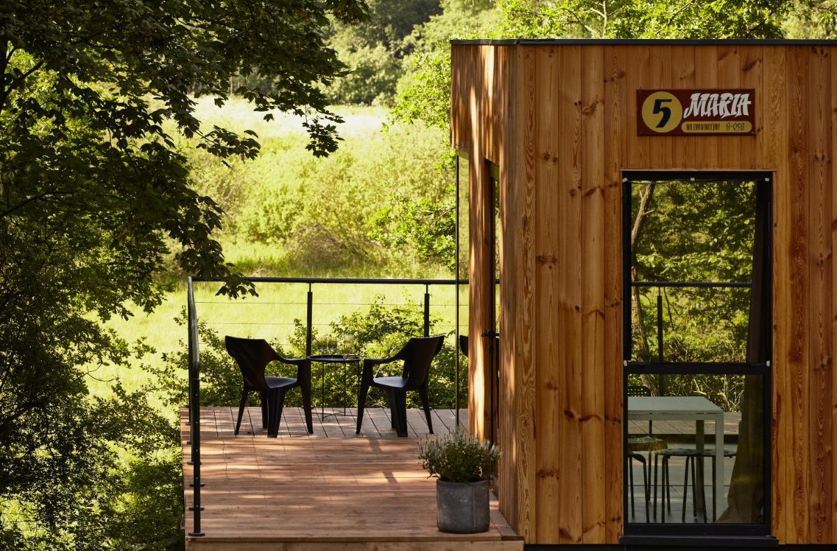 outdoor BBQ area