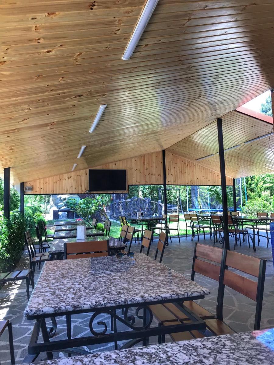 outdoor BBQ area