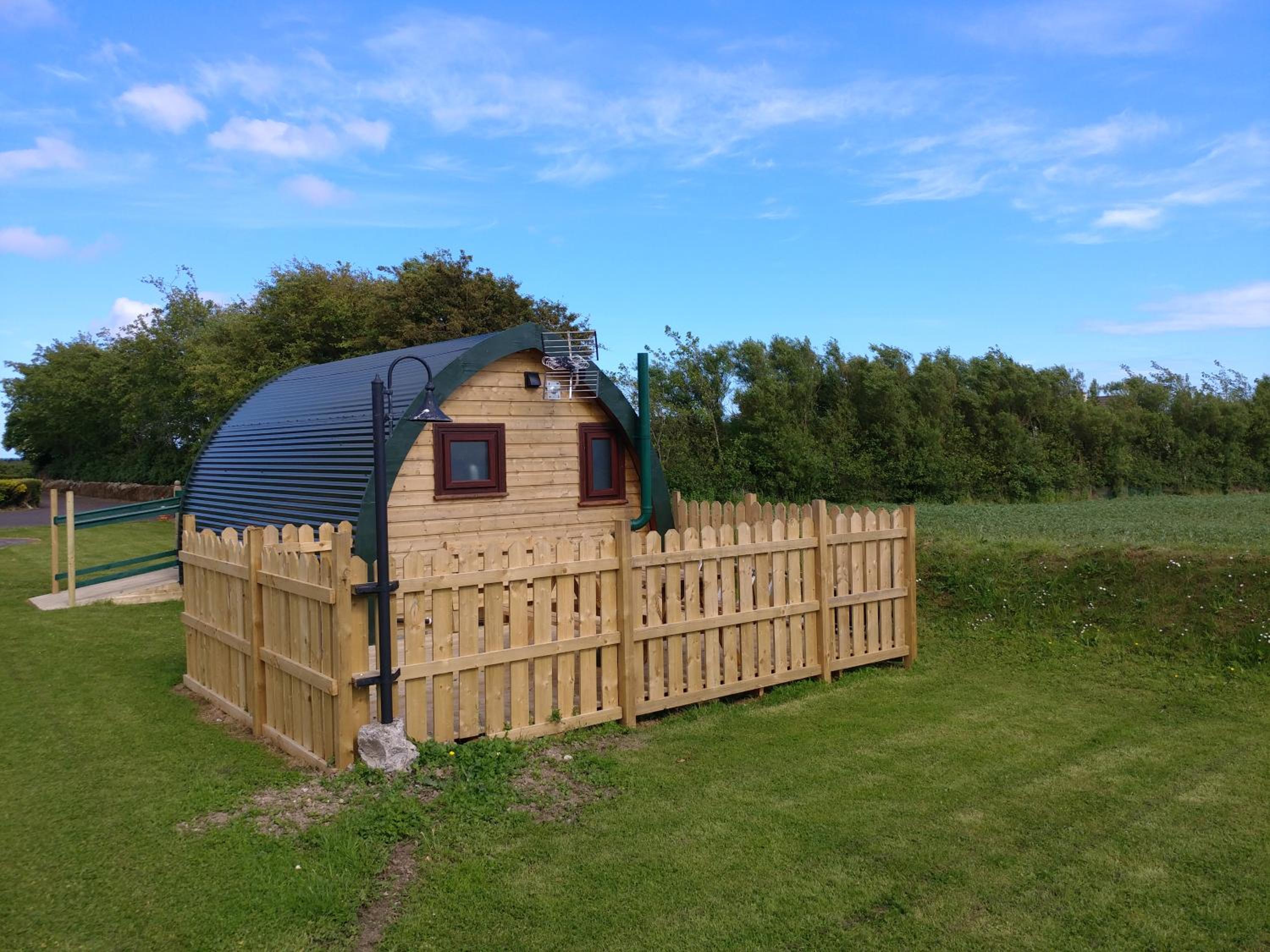 shanagarry / Ballycotton Glamping pod view 4