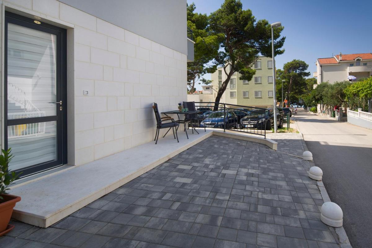 outdoor BBQ area