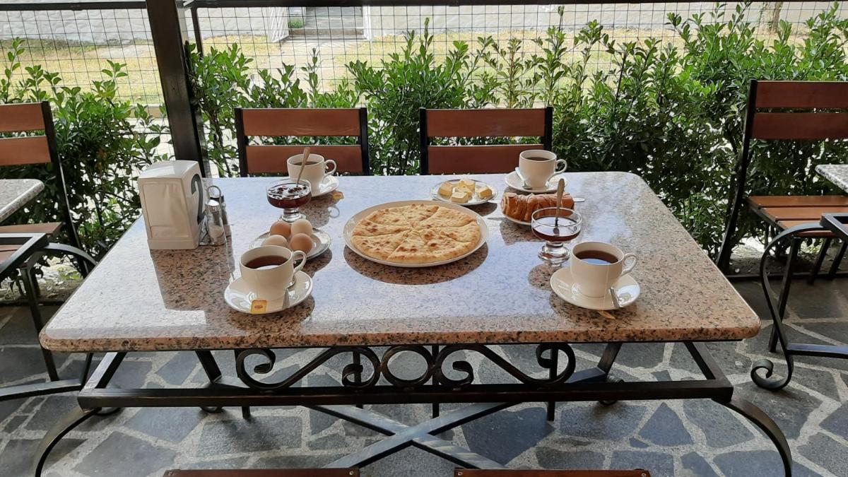 outdoor BBQ area