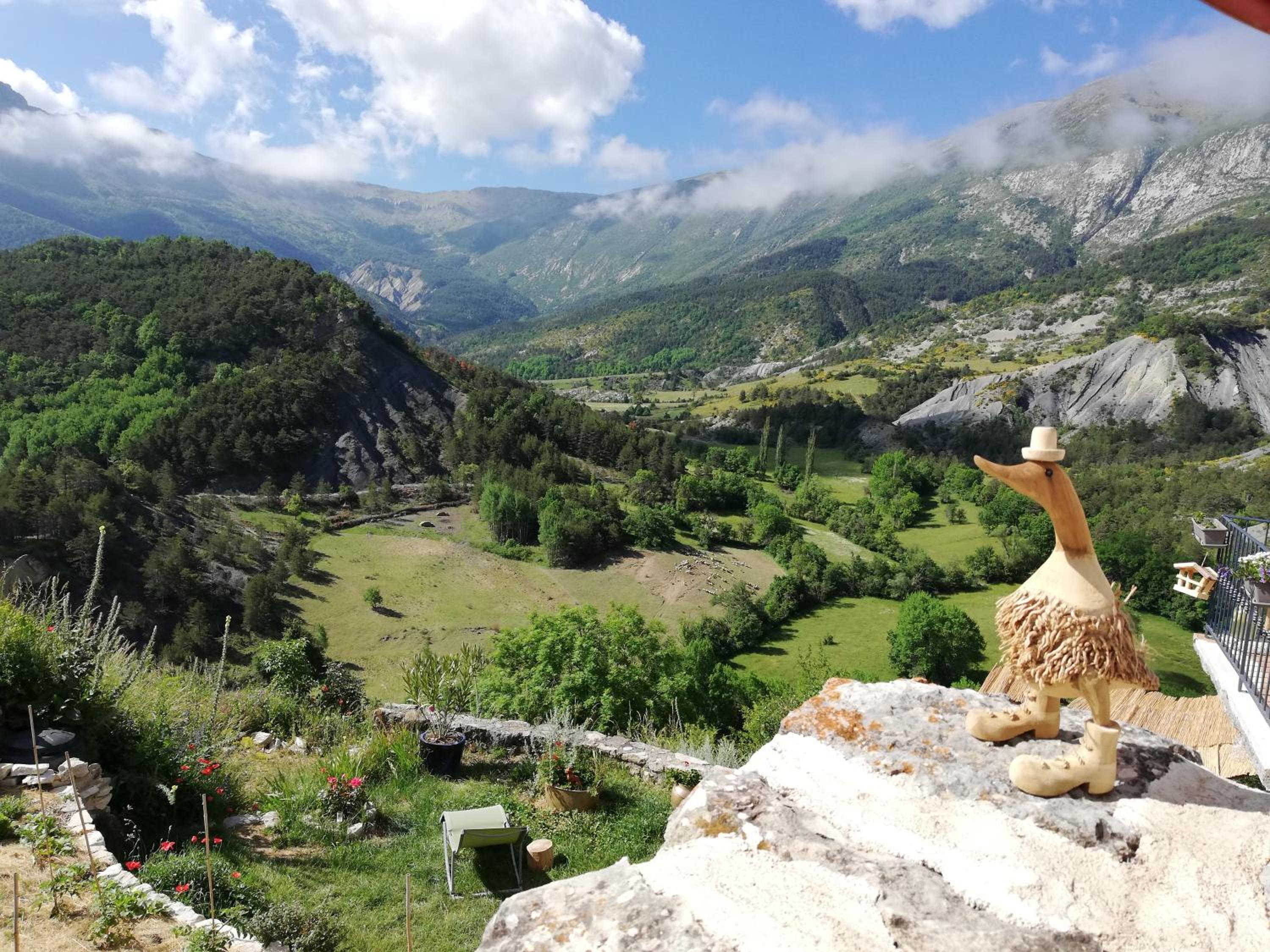 Gaïa, maison d'hôtes Verdon, vue féerique view 5