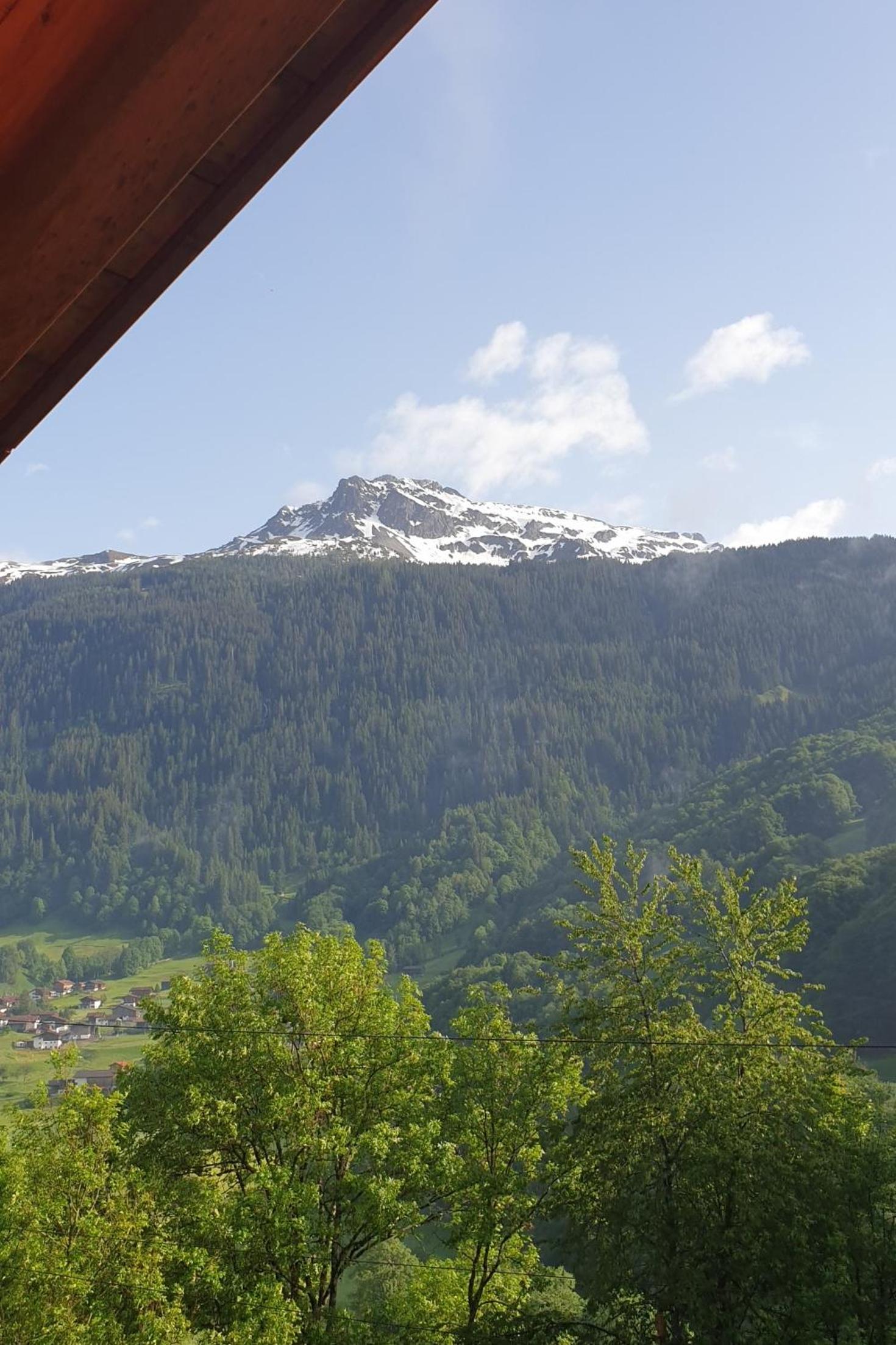 Ferienhaus & Ferienwohnung Wiñay Wayna Gotschna Blick Klosters
