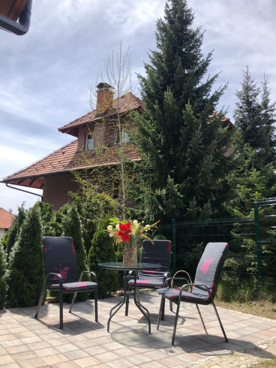 outdoor BBQ area