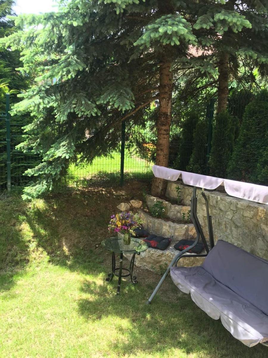 outdoor BBQ area
