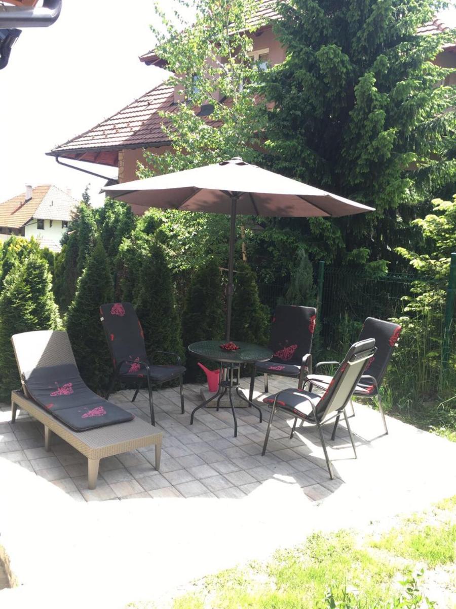 outdoor BBQ area