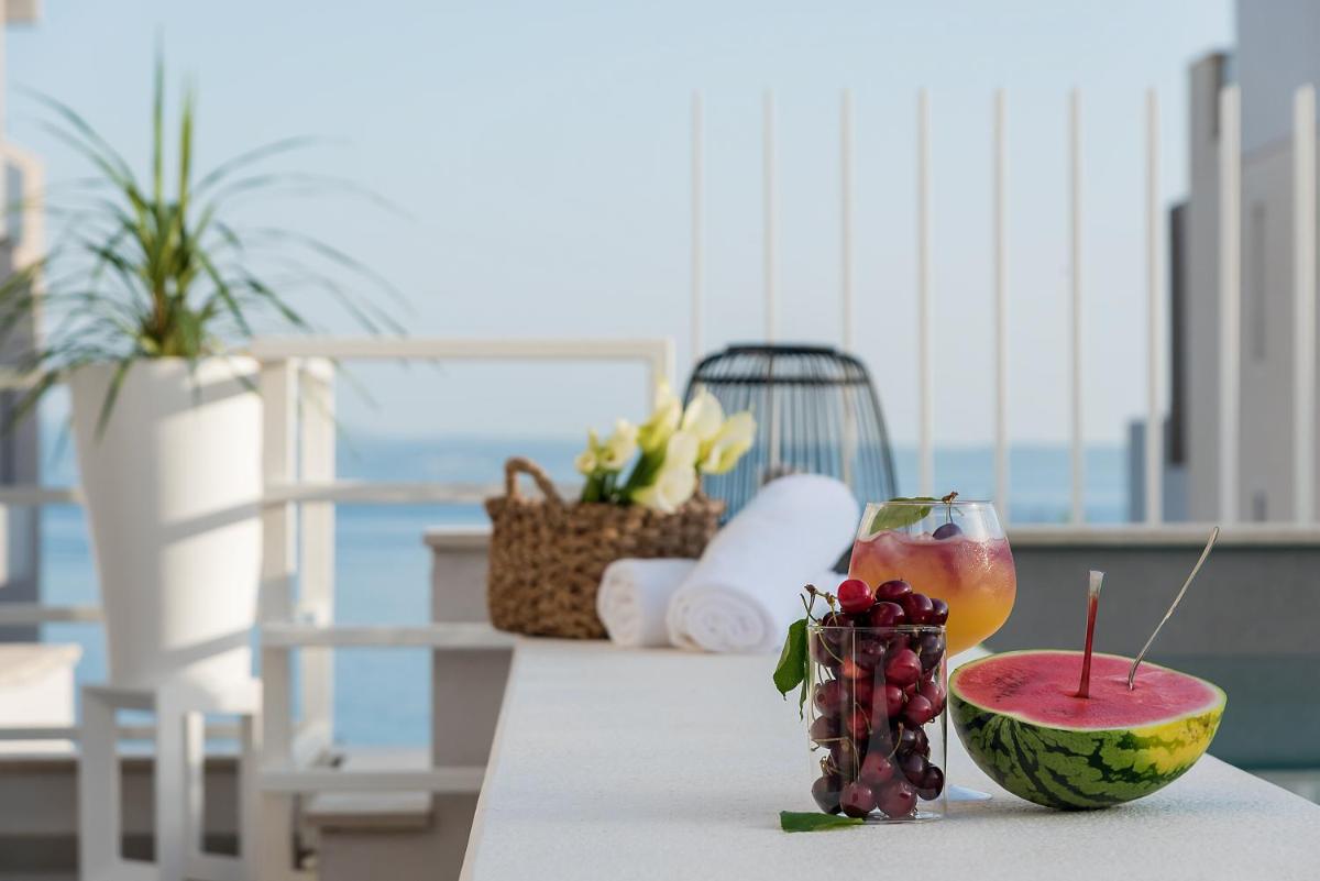 The Pleasurist only yours heated pool and terrace view 4