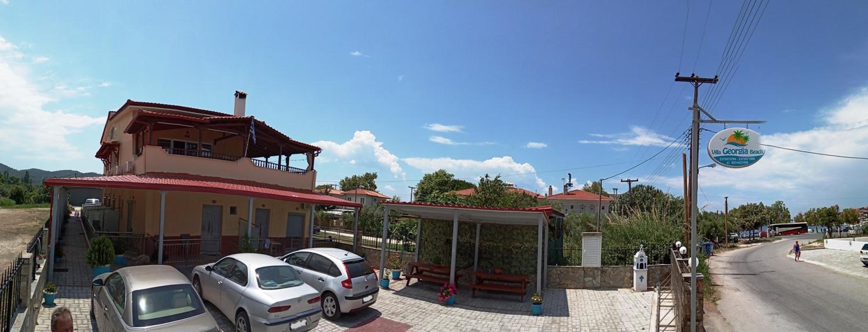 Villa Georgia beach view 2