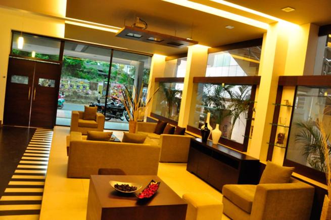 hotel reception