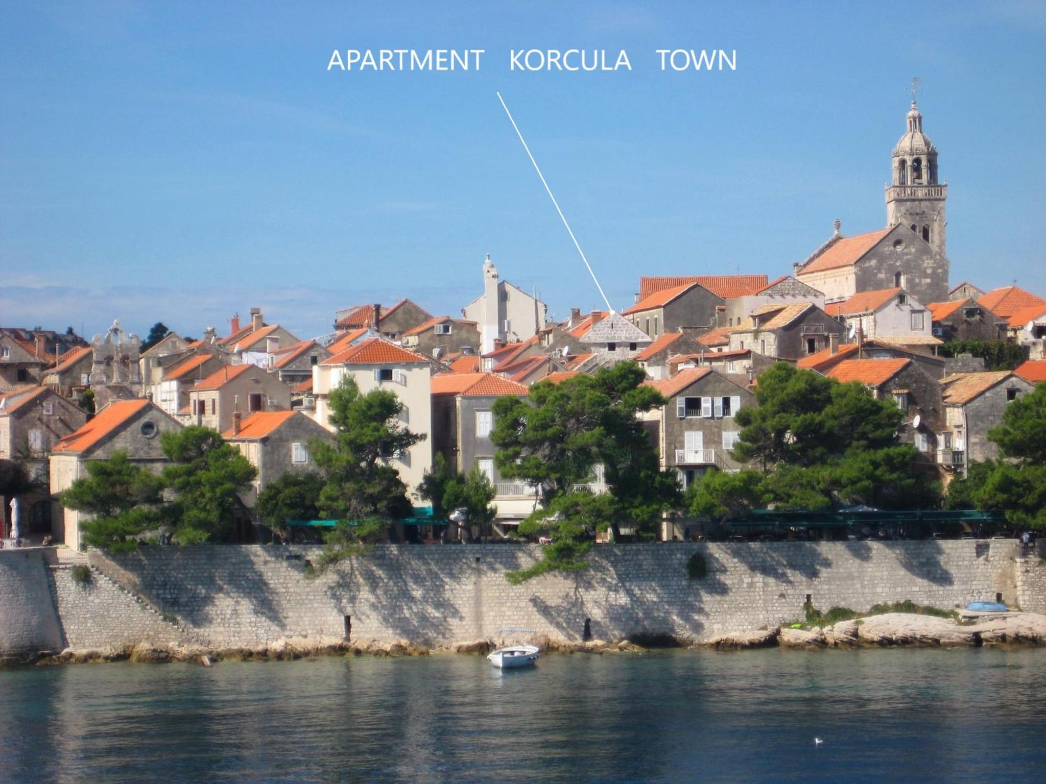 Apartment Korcula Town view 2