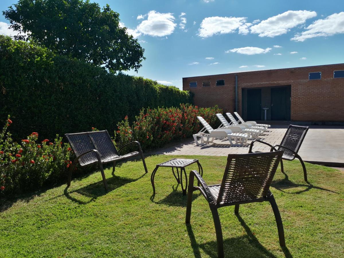 outdoor BBQ area
