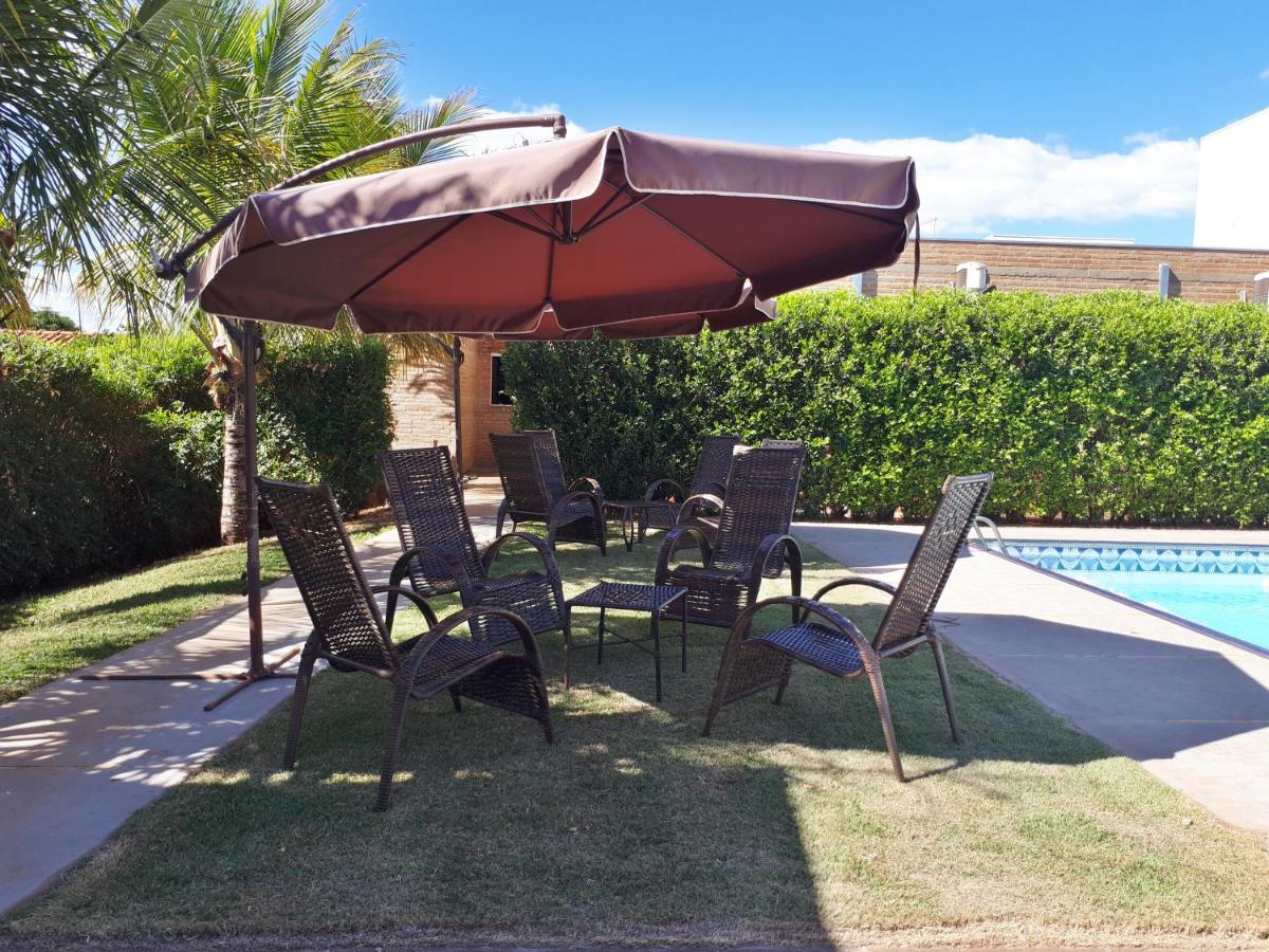 outdoor BBQ area