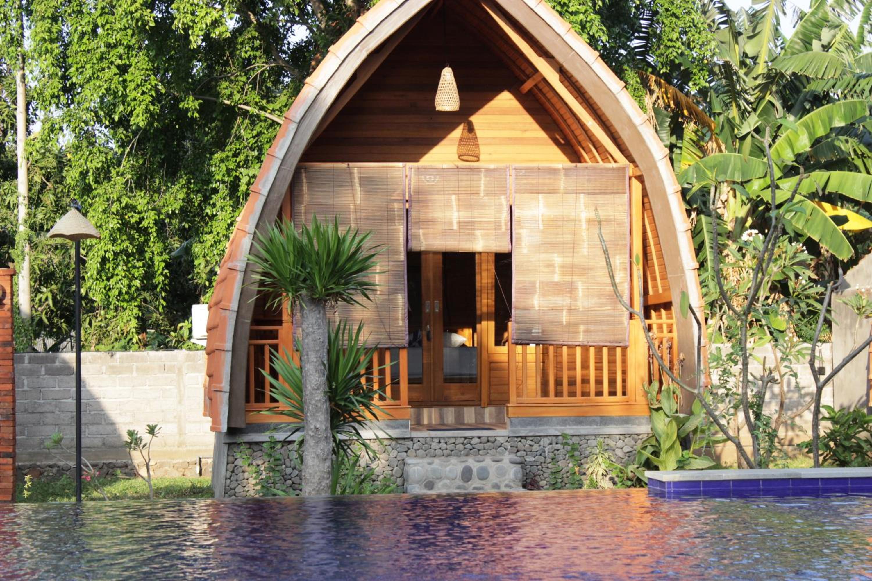 Kubu Padi Wooden House view 5
