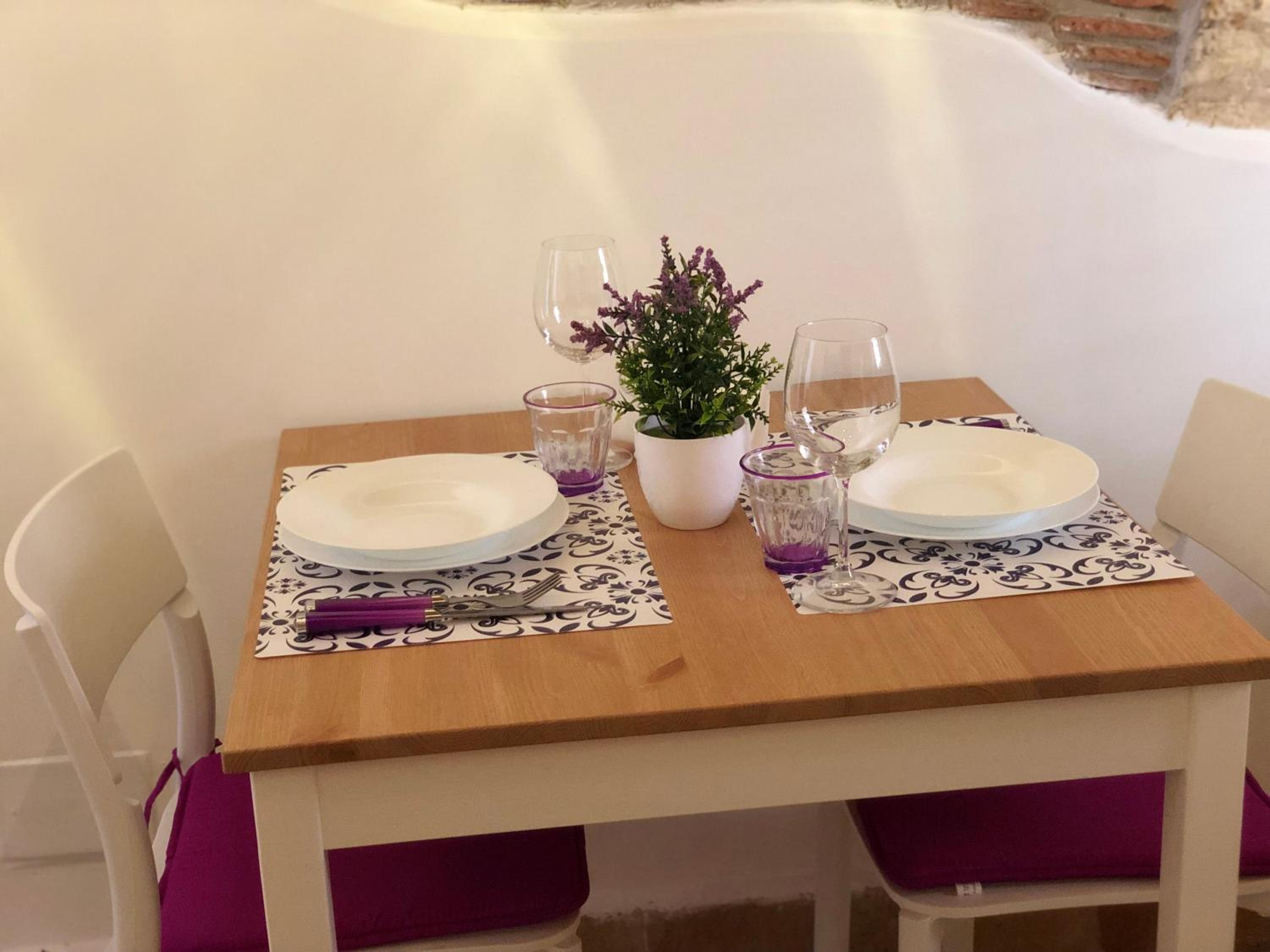 La casa del Cedro en Palermo — dining