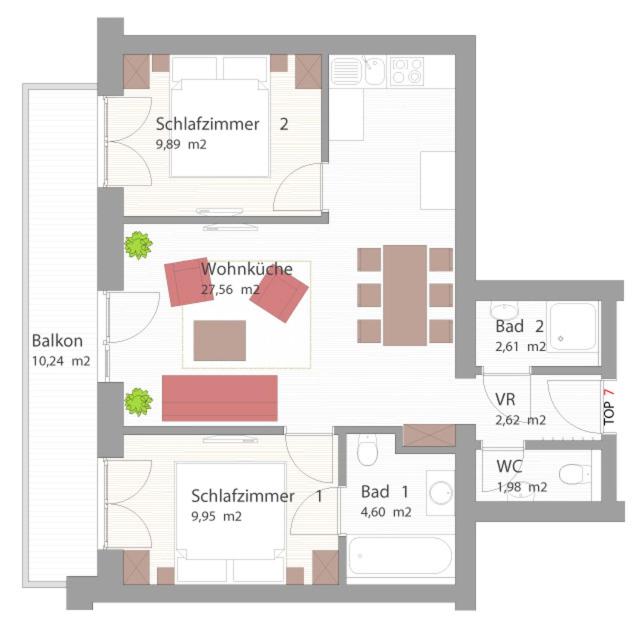 Appartementhaus Kristall incl Joker Card by All in One Apartments