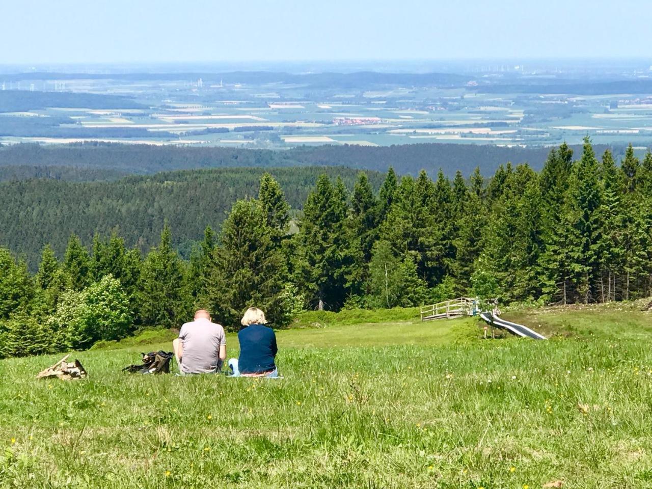 Schöne Bergsicht