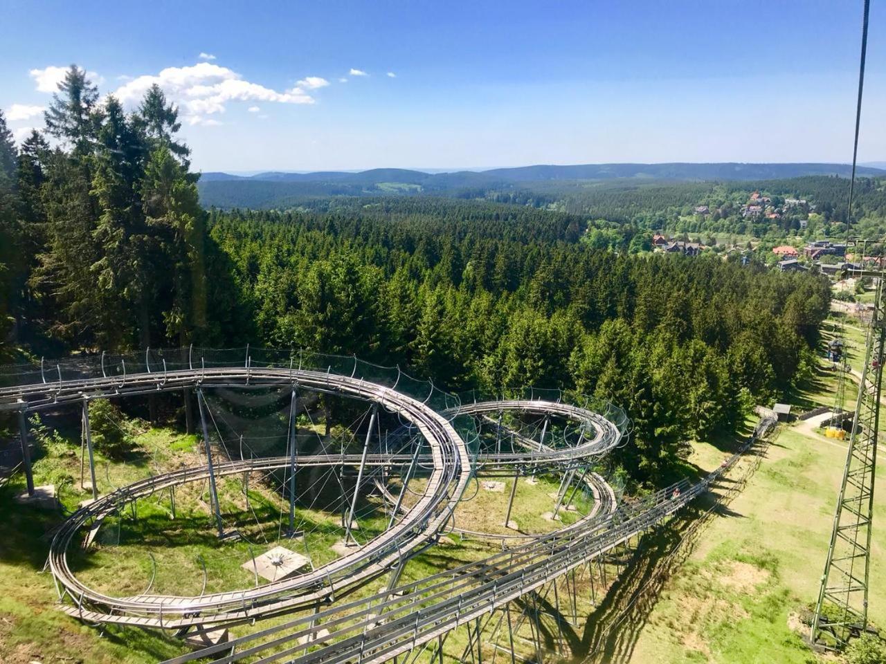 Schöne Bergsicht