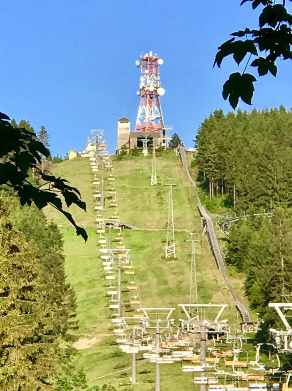 Schöne Bergsicht