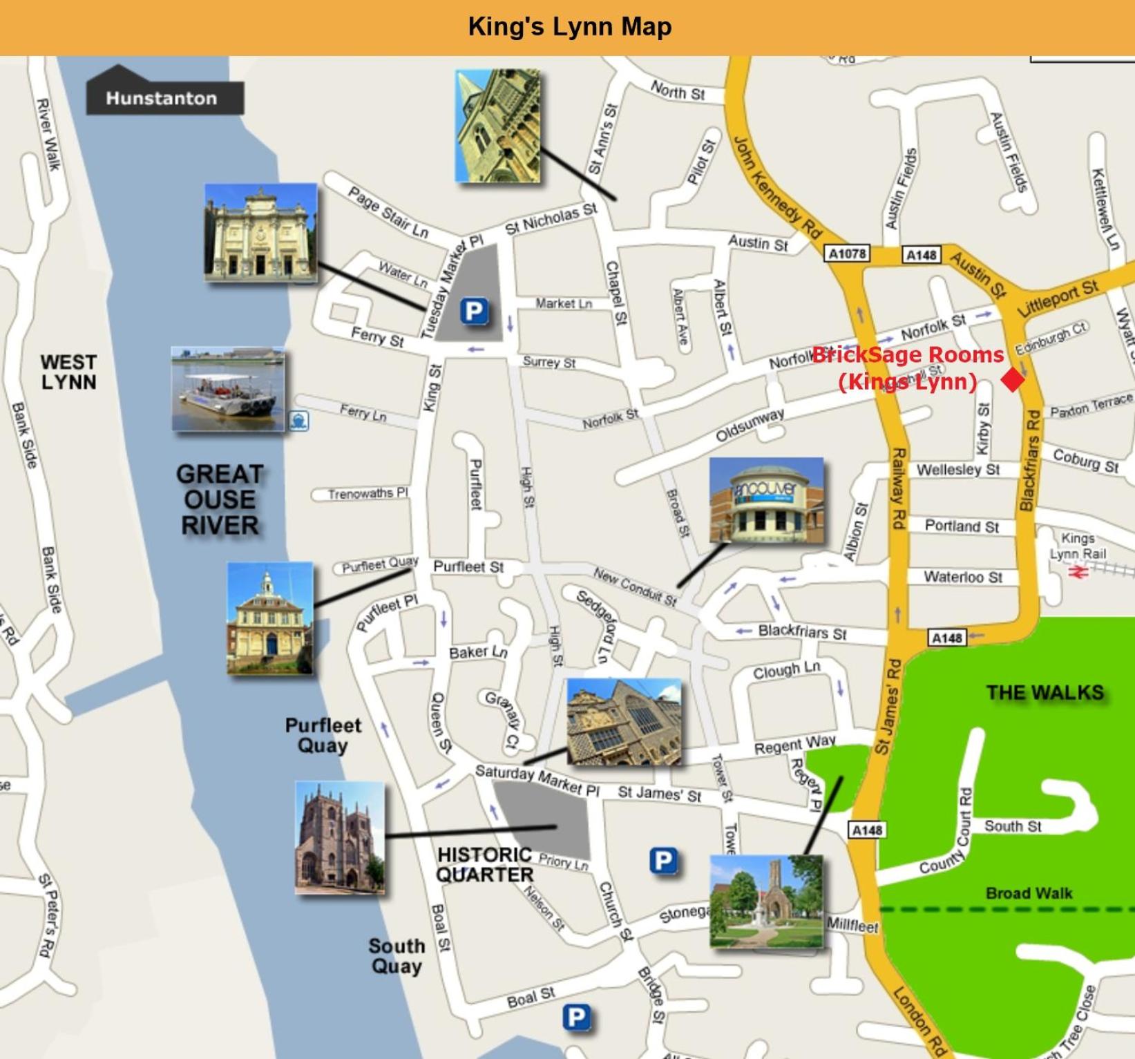 Kings Lynn Vacations - BrickSage Rooms, King's Lynn The Walks - Property Image 11