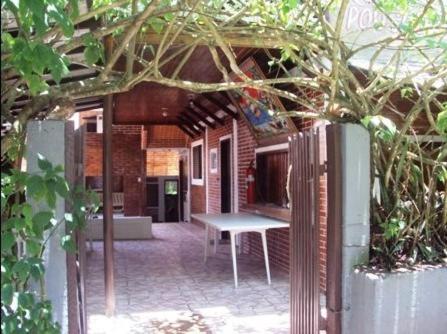 outdoor BBQ area