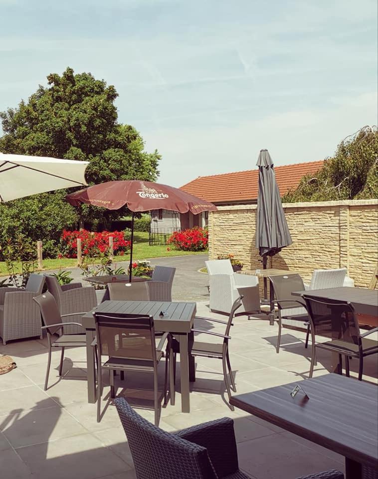 outdoor BBQ area