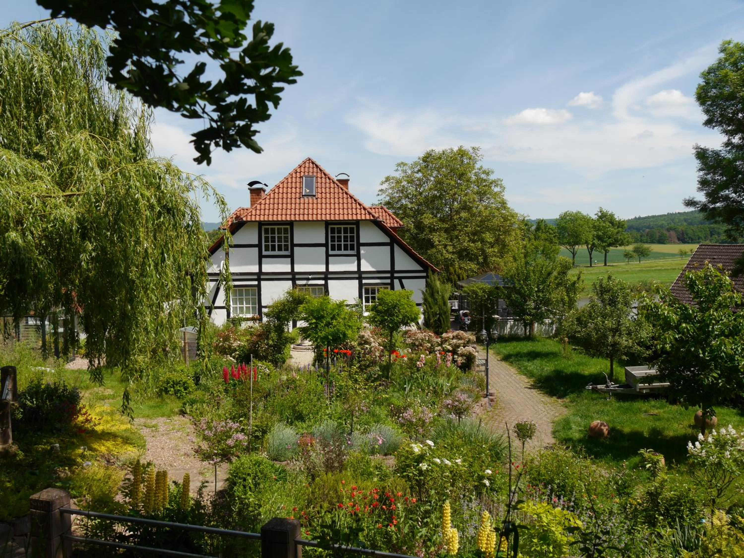 Ferienwohnung Weserblick Polle view 4