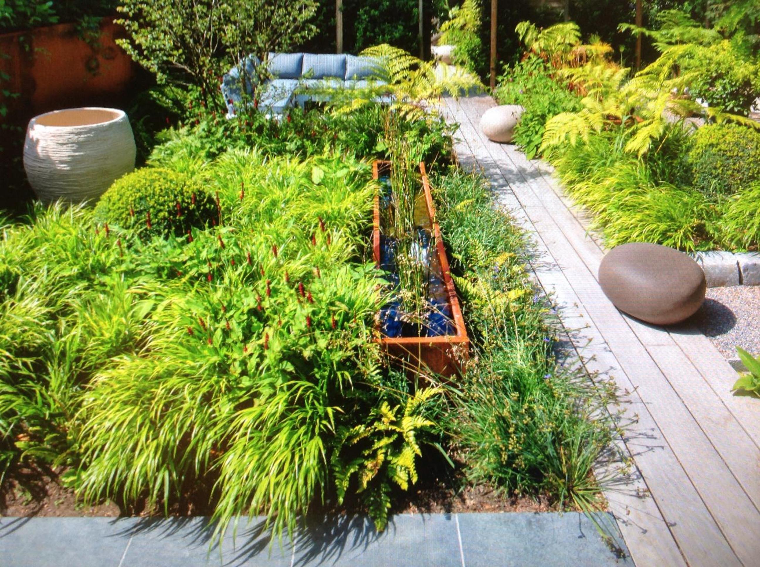 Bed and garden