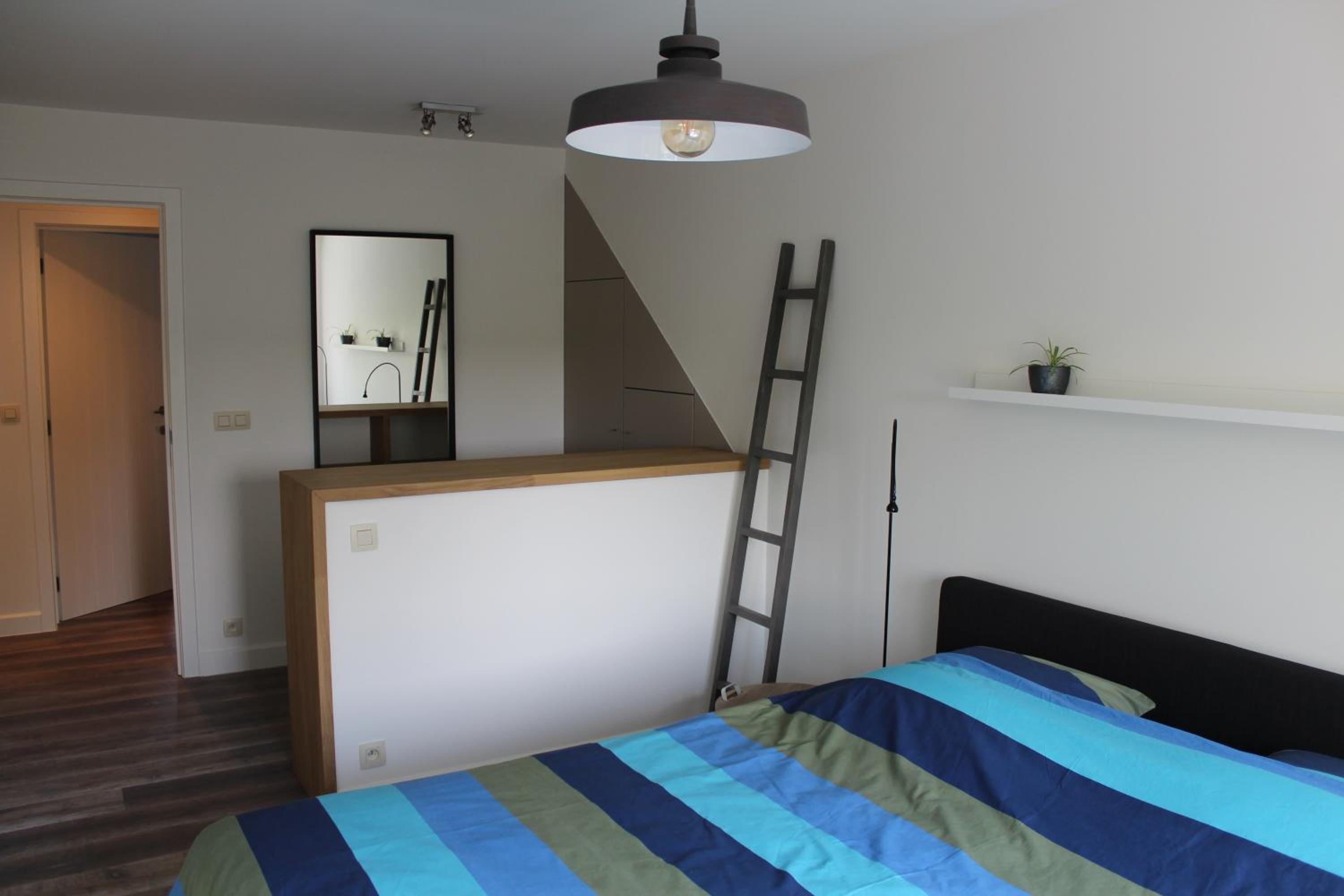 Bed and garden