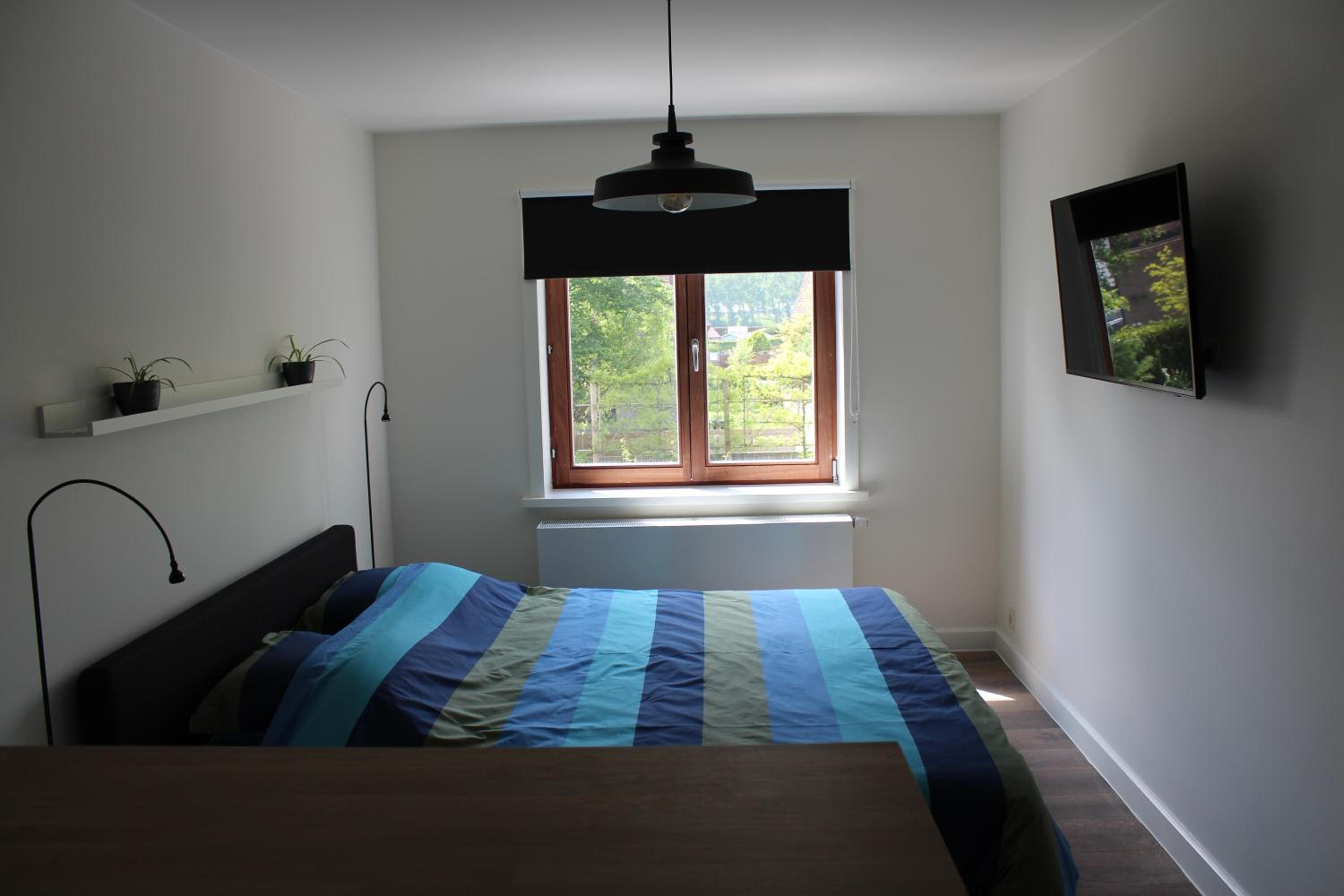Bed and garden
