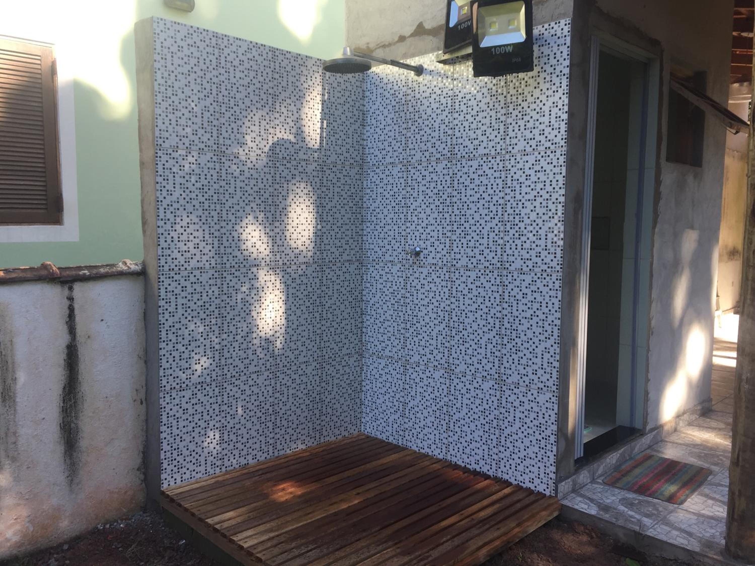 Casa em frente à praia Boracéia