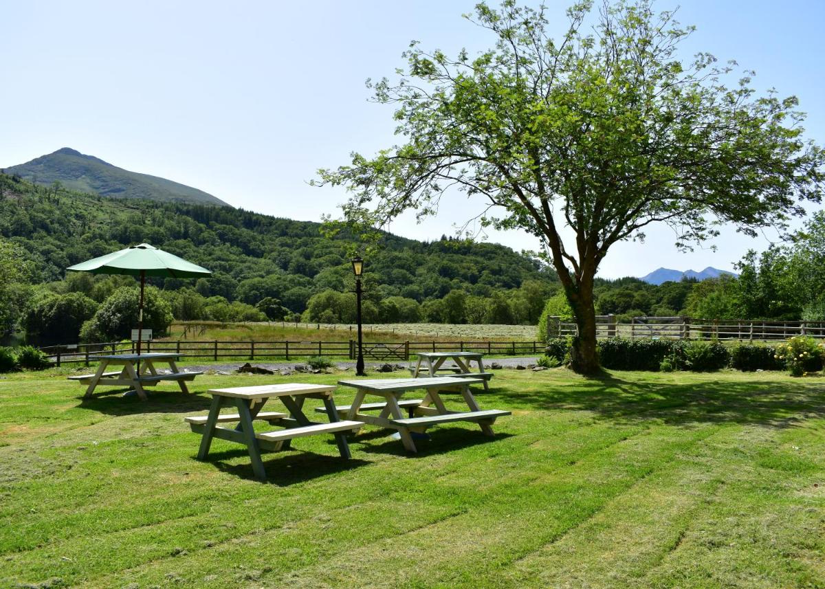 outdoor BBQ area