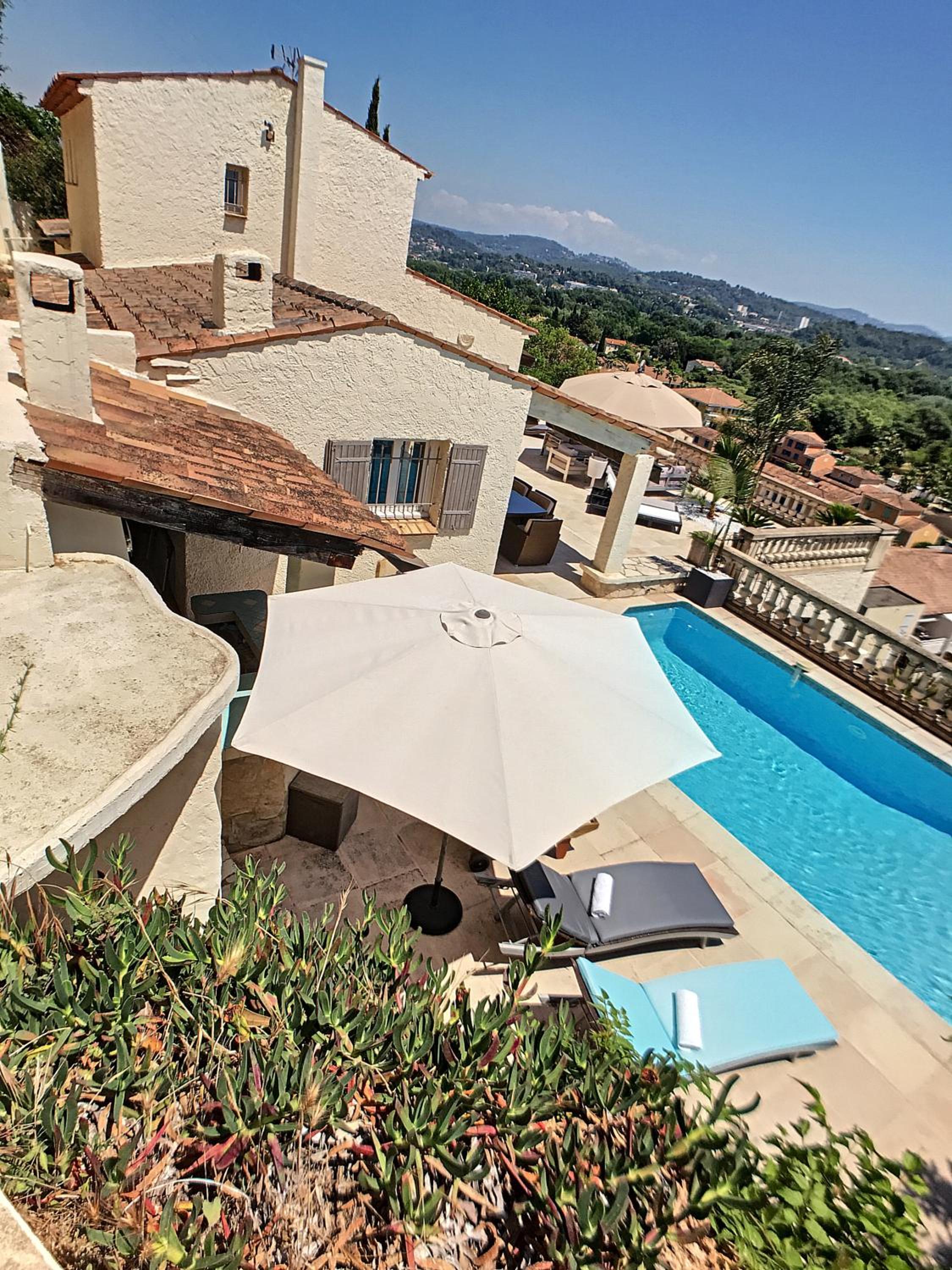 3 Bedrooms Villa near Cannes - Pool & Jacuzzi - Sea View, photo 14