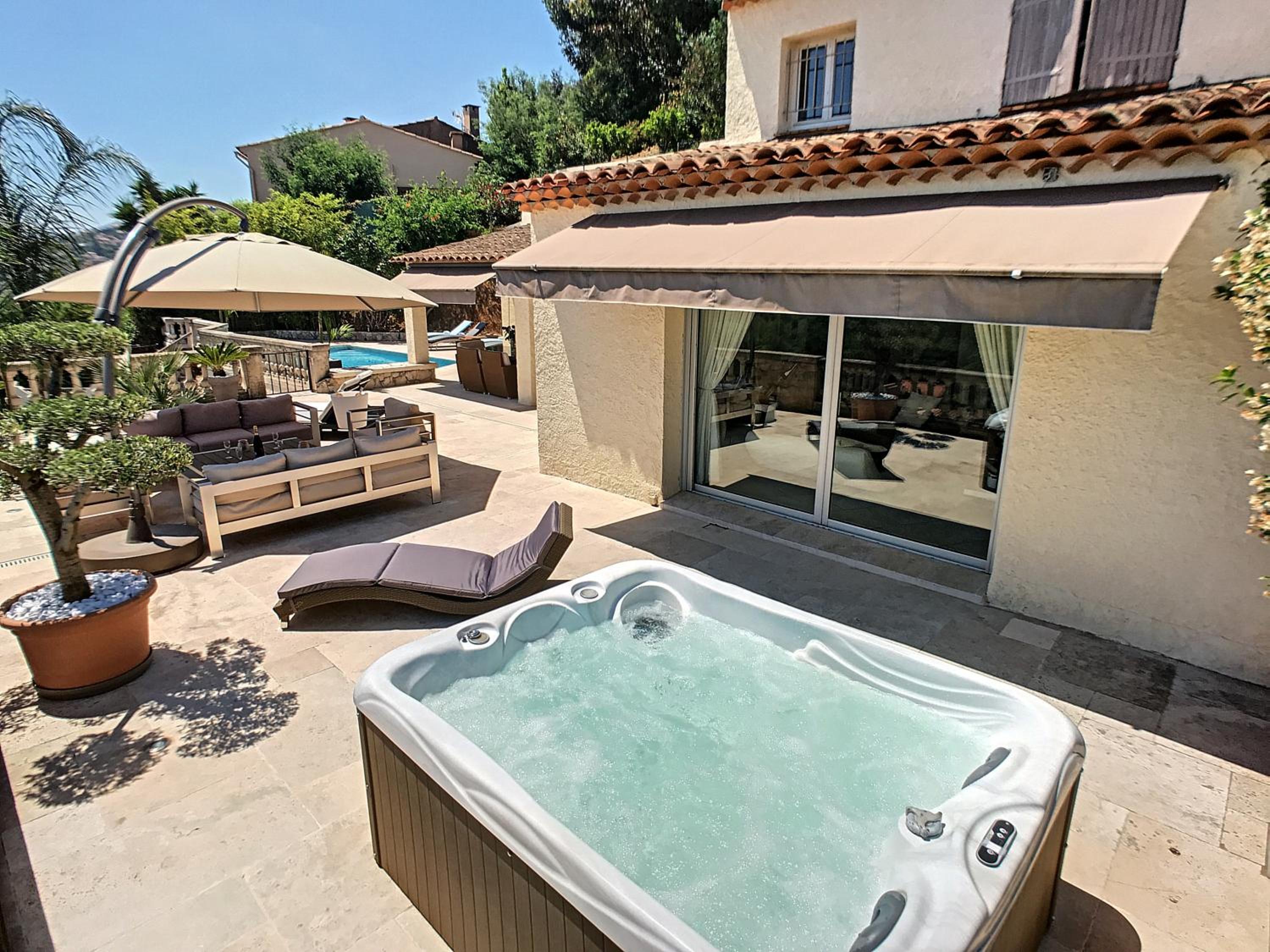 3 Bedrooms Villa near Cannes - Pool & Jacuzzi - Sea View view 5