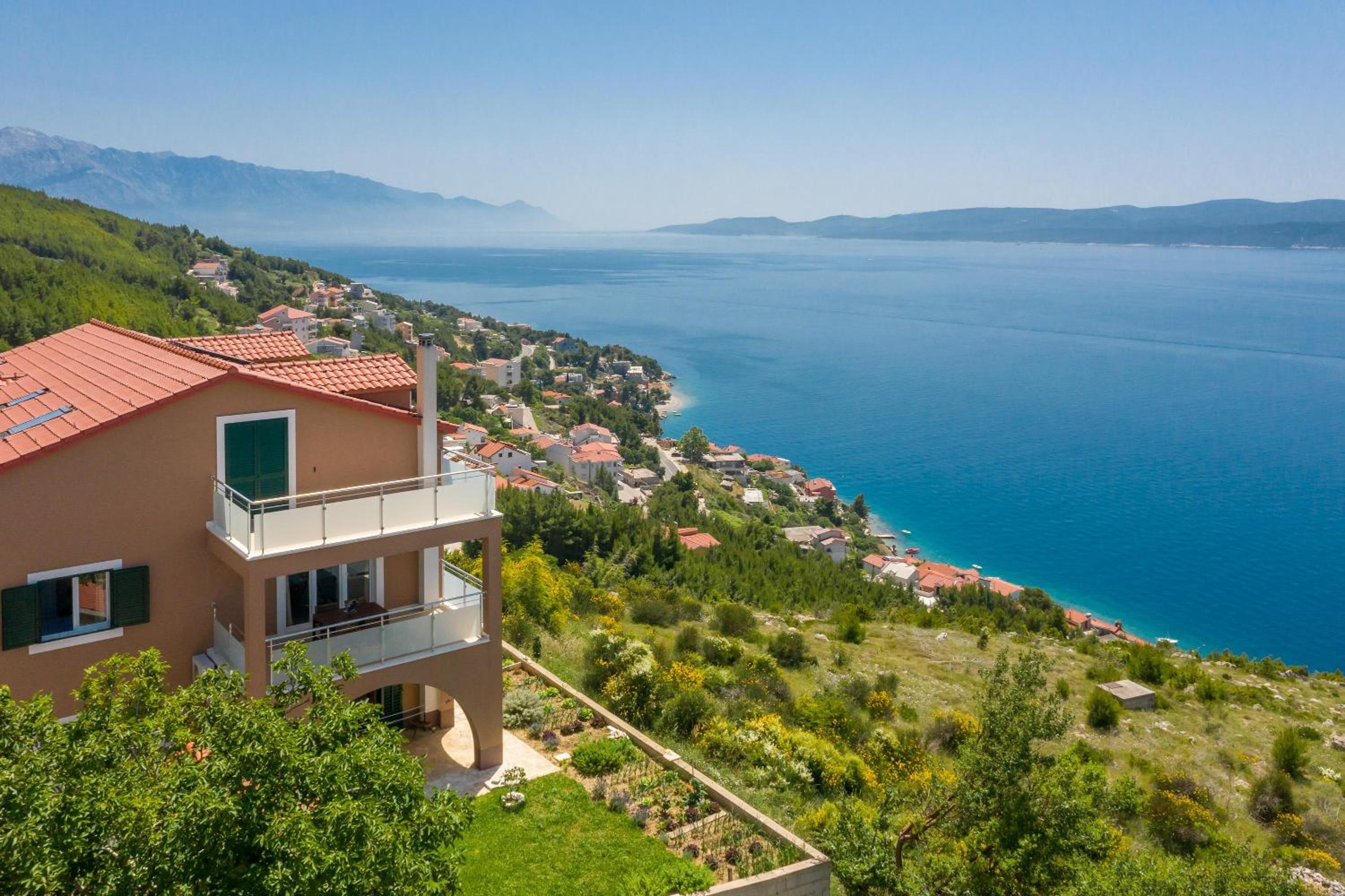 Apartments Noah - with Panoramic Adriatic Sea View and Terrace view 2