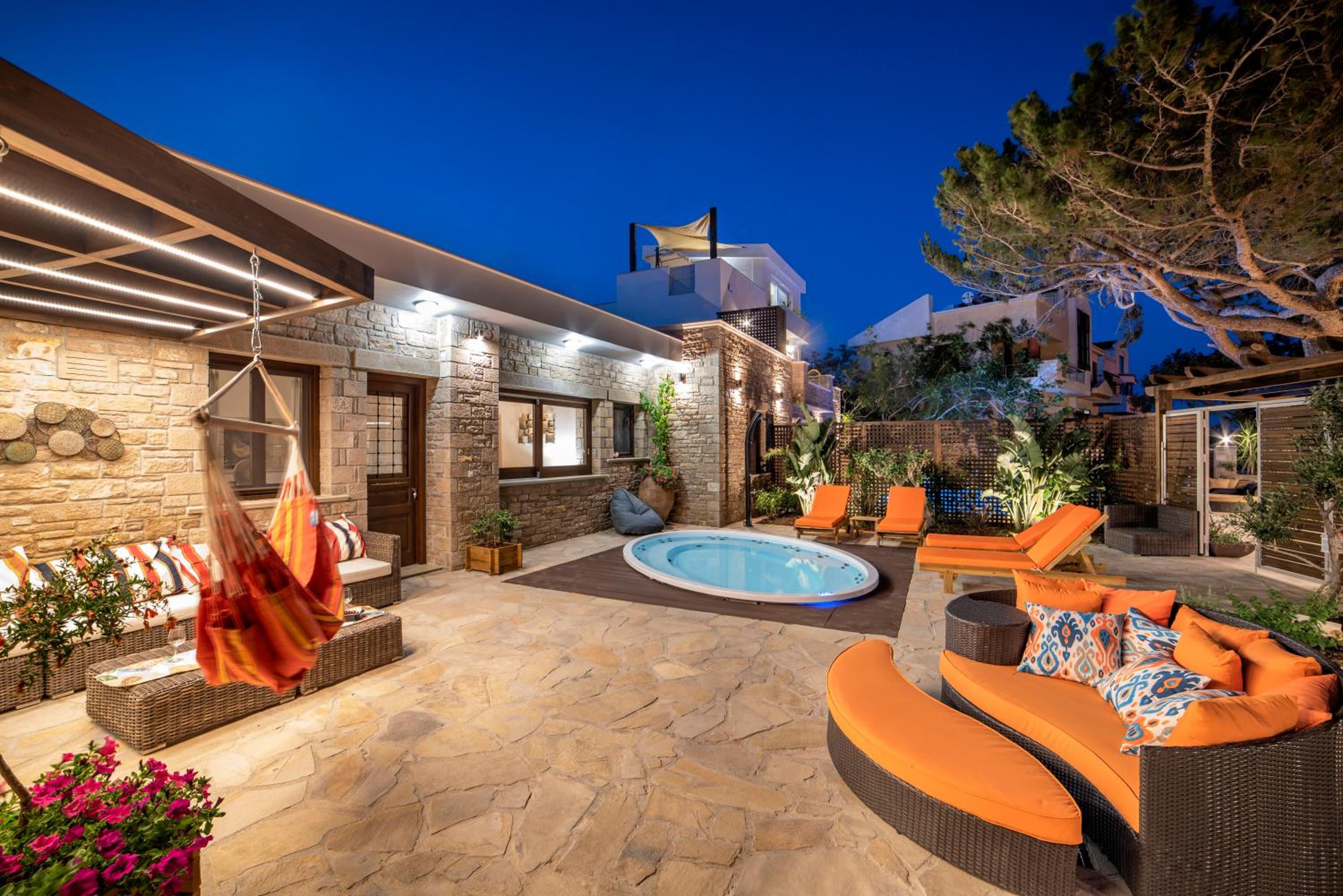 Paradisos luxury villas next to beach view 2