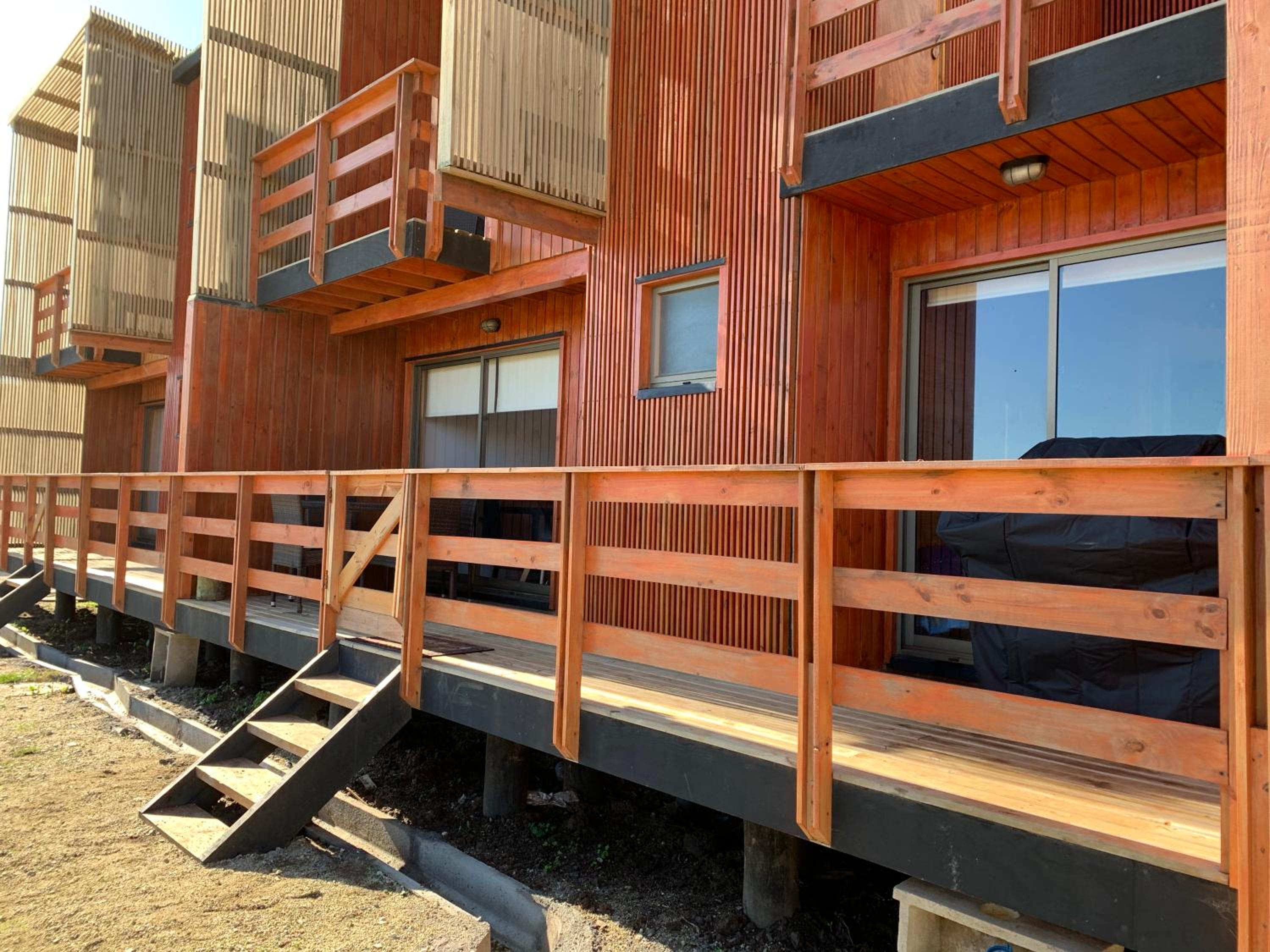 Casa con acceso directo a playa en condominio